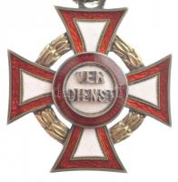 1916. "A Katonai Érdemkereszt III. Osztálya hadidíszítménnyel és kardokkal" fülön jelzett,...