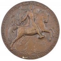 Portugália 1940. "A tengeri felfedezések 400. évfordulója" kétoldalas bronz emlékérem. Szign.: Joao da Silva (90mm) T:1-,2 ph. Portugal 1940. "400th anniversary of maritime discoveries" two-sided bronze commemorative medallion. Sign.: Joao da Silva (90mm) C:AU.XF edge errors