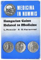 Lajos Huszár - Gyula Varannai: Medicina in Nummis - Hungarian Coins Related to Medicine, The Semmelweis Medical Historical Musem, Library and Archives, Budapest 1977, angol és német nyelven. + Beck Mihály: A magyar orvosok és természetvizsgálók vándorgyűléseinek emlékérmei és jutalomérme c. pár oldalas magyar nyelvű tanulmánya. Használt, de jó állapotban, a külső papírborító sérült.