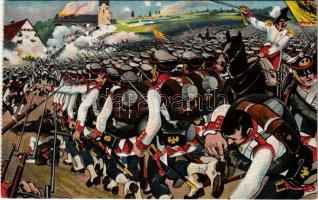 Die Völkerschlacht 1813. Gefecht bei Liebertwolkwitz am 14. Oktober / Battle of the Nations (Battle of Leipzig)