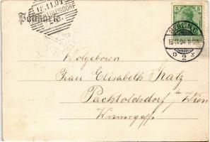1904 Berlin, Schlachtensee, Villen am See / lake, villas (tear)