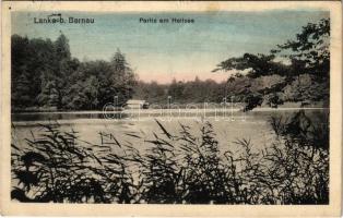 1914 Lanke (Wandlitz), Lanke b. Bernau; Partie am Hellsee / lake (EK)