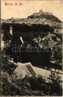 1906 Weitra, general view with castle (EB)