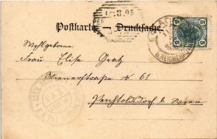 1905 Rax, Erzherzog Otto-Schutzhaus, K. k. Post- und Telephonstelle (C. Kronich) / tourist house, po...