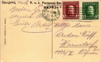 1916 Ilidza, Ilidze bei Sarajevo; restaurant, park (EK)