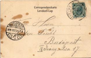 1903 Lajtabruck, Bruck an der Leitha; Waldkapelle / erdei kápolna. H. Effenberger kiadása / forest c...