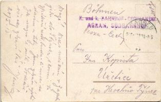 1915 Zagreb, Agram, Zágráb; Jelacicev trg, Apoteka / square, market, shops, pharmacy + "K.u.K. ...