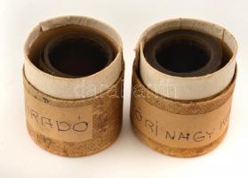 Diósgyőri nagykohó és Sporthiradó, 2 db 1950-55 körüli dia