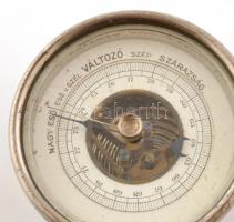 Mini barométer, nem kipróbált d: 6 cm
