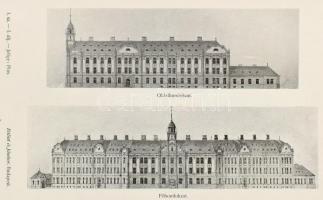 1903-1907 Magyar Pályázatok. Szerk.: Fejér Lajos és Ritter Ignácz építészek. 17 db szám (I. évf. 1.,...