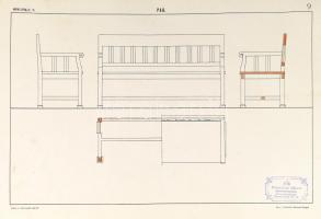 Az asztalosság szerkezetei. (II-III. rész). Mintalapok ipari szakiskolák, iparostanonc-iskolák, szak...