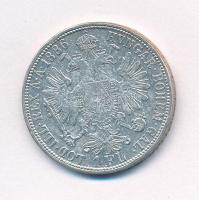 Ausztria 1886. 1Fl Ag "Ferenc József" T:2-,3 Austria 1886. 1 Florin Ag "Franz Joseph&...