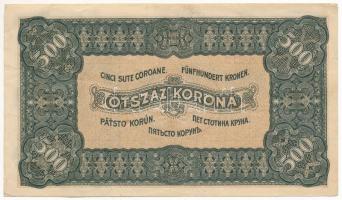1923. 500K "5A 016 881782" nyomdahely jelölés nélkül T:III Adamo K34
