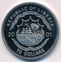 Libéria 2001. 10$ "Szabadság pillanatai - Magyar szabadságharc 1848" multicolor T:1- (PP) ...