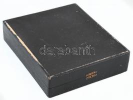 Kompótos készlet. Alpakka, díszdobozban