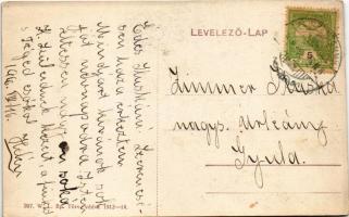 1916 Újszentanna, Új-Szt.-Anna, Szentanna, Santana; Római katolikus templom. W.L. Bp. 397. / Catholi...