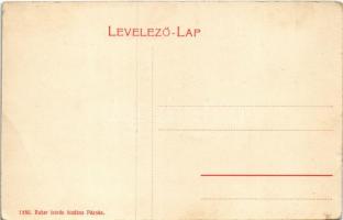 Pécska, Magyarpécska, Pecica; Nagy utca, Iritz Manó üzlete. W.L. (?) 1680. Ruber István kiadása / st...