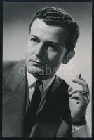 Somogyvári Rudolf (1916-1976) színész, Inkey Tibor felvétele, 14,5×10 cm