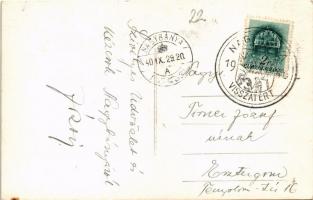 1940 Nagybánya, Baia Mare; látkép / general view. photo + "1940 Nagybánya visszatért" So. ...