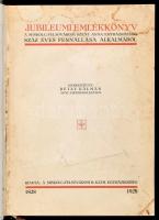 Jubileumi emlékkönyv a Miskolc-felsővárosi Szent Anna Egyházközség százéves fennállása alkalmából. Szerk.: Rétay Kálmán. Miskolc, 1928, Miskolc-felsővárosi R. Kath Egyházközség (Magyar Jövő-ny.), 1 t. + 312 p. Későbbi, átkötött kartonált papírkötésben, néhány foltos, kissé sérült lappal.