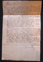 1800 Levél Bécsből Kremniczre József nádor eredeti aláírásával