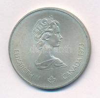 Kanada 1973. 5$ Ag "Montreali olimpia - Észak-Amerika térkép" T:1- patina, kis ph
Canada ...