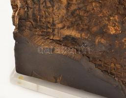 Paizs László (1935-2009): 56-os emlékmű terv I. Műgyanta. 53 × 32 cm. 
"A budapesti Iparművész...