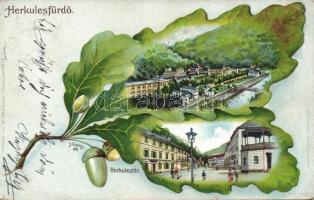 Herkulesfürdő litho s:J. Georgi