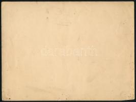 Liebmann Béla (1899-1996)szegedi fényképész aláírással és pecséttel jelzett vintage fotója, 1930 kör...