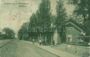 Gyertyámos railwaystation