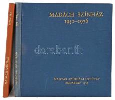 Alpár Ágnes (szerk.): Madách Színház 1951-1976 - 1976-1987. Bp., 1976,87 Magyar Színházi Intézet
DE...