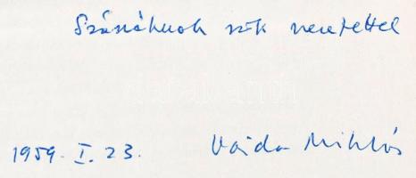 Escher Károly-Vajda Miklós: Bajor Gizi. Bp.,1958, Magvető. Kiadói egészvászon-kötés, kiadói papír vé...