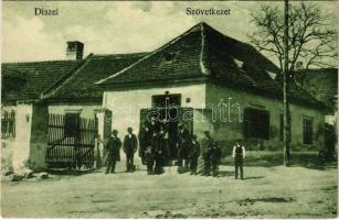 1922 Diszel (Tapolca), Hangya szövetkezet üzlete és saját kiadása