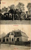 1912 Pécel, Péczel; Reznyák villa, Hahn villa. Peschek János kiadása (fa)