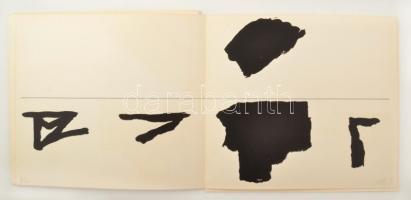 Hollán Sándor (Alexandre Hollan, 1933-): Tölgyfatánc mappa, Vasarely Múzeum, 1993. 3 db szitanyomat,...