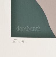 Halász Szabó Sándor (1920-1997): Hommage á Matisse. Szitanyomat, papír, jelzett, művészpéldány E.A. ...