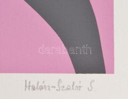 Halász Szabó Sándor (1920-1997): Hommage á Matisse. Szitanyomat, papír, jelzett, művészpéldány E.A. ...