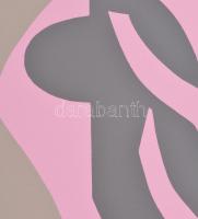 Halász Szabó Sándor (1920-1997): Hommage á Matisse. Szitanyomat, papír, jelzett, művészpéldány E.A. ...