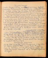 1910-1940 Legalább 100 sütemény és torta recept két füzetben