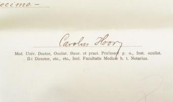 1919 Johan Hugó (1890 - 1951) festőművész, (aki eredetileg gyógyszerészként végzett) gyógyszerész di...