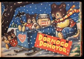 1957-1959 A Dörmögő Dömötör képes gyermekújság I-III. évfolyam külön-külön bekötve, jó állapotban