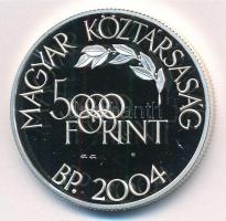 2004. 5000Ft Ag "XXVIII. Nyári Olimpia - Athén" kapszulában T:PP kis patina, pár karc
Ada...