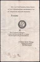 1801 II. Ferenc rendelete a napoleoni háborúk miatt felvett államkölcsön kifizetésének átütemezésérő...