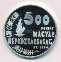 1984. 500Ft Ag "Nyári Olimpiai Játékok - Los Angeles" T:PP patina, pár kis karc
Adamo EM7...