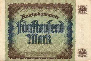 Német Birodalom/Weimari Köztársaság 1922. 5000M T:I