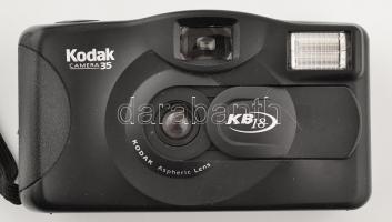 Kodak KB18 filmes fényképezőgép, jó állapotban, bőr tokkal
