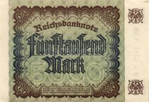 Német Birodalom/Weimari Köztársaság 1922. 5000M T:I