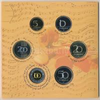 2009. 5Ft-200Ft "Haydn" (6xklf) forgalmi sor szettben + "Joseph Haydn" kétoldala...