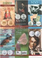 2005-2021. 50db (ebből 42xklf) vegyes, színes MNB tájékoztató