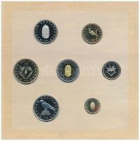 2008. 1Ft-100Ft (7xklf) "Reneszánsz emlékév" forgalmi sor szettben + Mátyás denár Ag fantá...